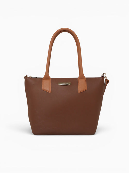 Shopping Tote Chocolate Brown