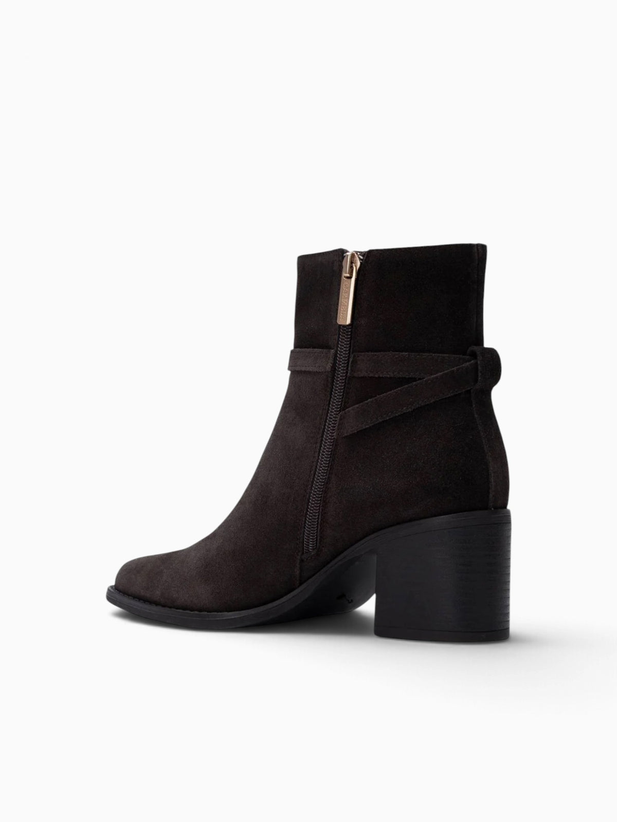 Carolann Marron Suede Dark Brown / 5 / M