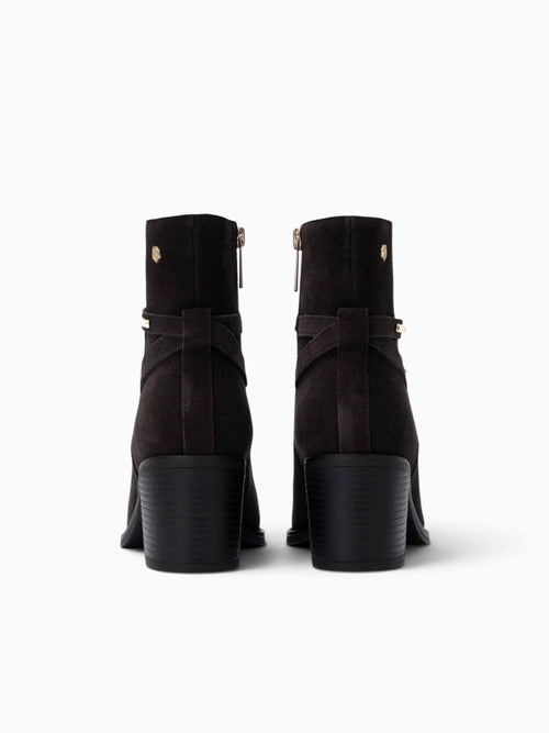 Carolann Marron Suede Dark Brown / 5 / M