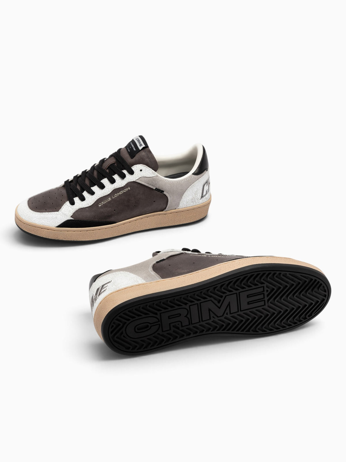 Chelsea Dk.brown White nubuck Leather White Multi / 40 / M