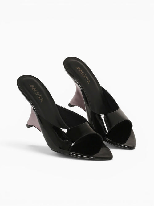 Zabrina Preto Verniz Black / 5 / M