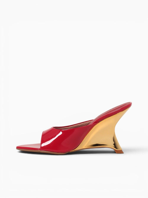 Zabrina Scarlet Verniz Red / 5 / M