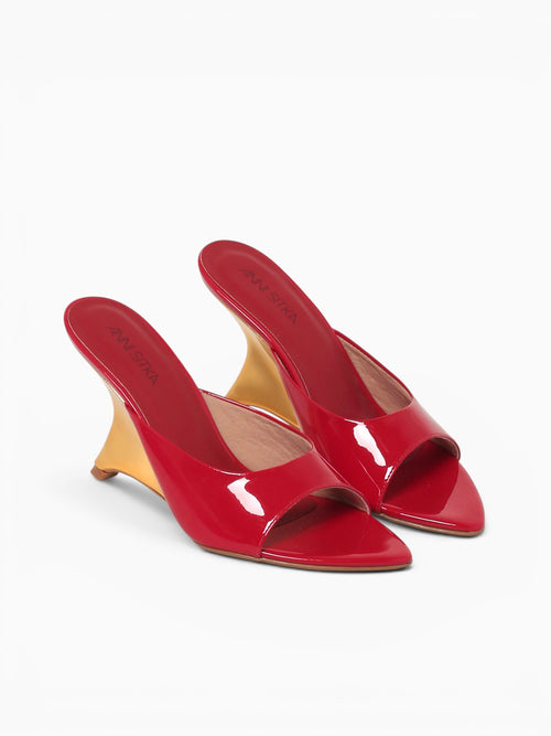 Zabrina Scarlet Verniz Red / 5 / M
