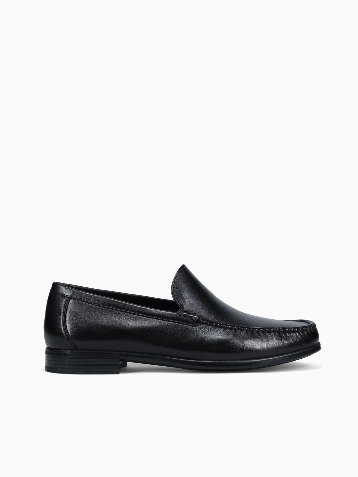 Dress Moc Moccasin Black Sheep Leather Black / 41 / M