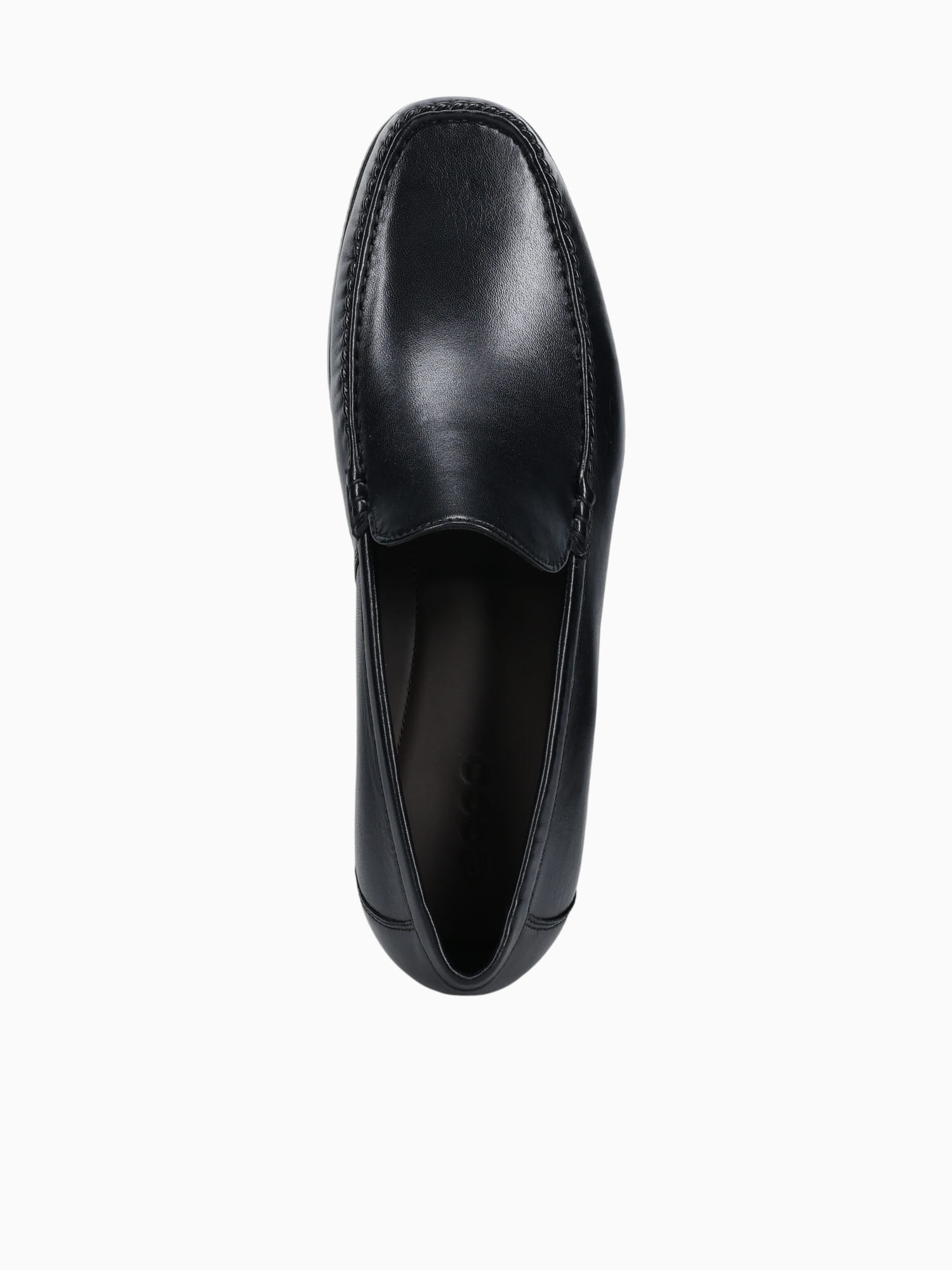 Dress Moc Moccasin Black Sheep Leather Black / 41 / M