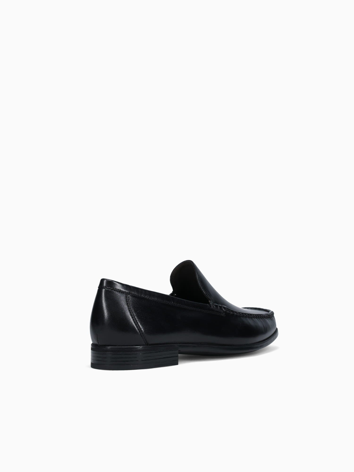 Dress Moc Moccasin Black Sheep Leather Black / 41 / M