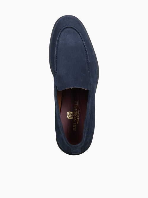 Foscari Navy Suede Navy / 7 / M