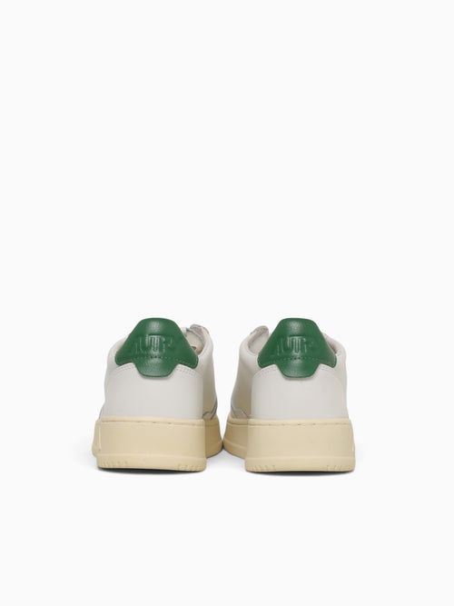 Medalist Low White Green leather White Multi / 40 / M