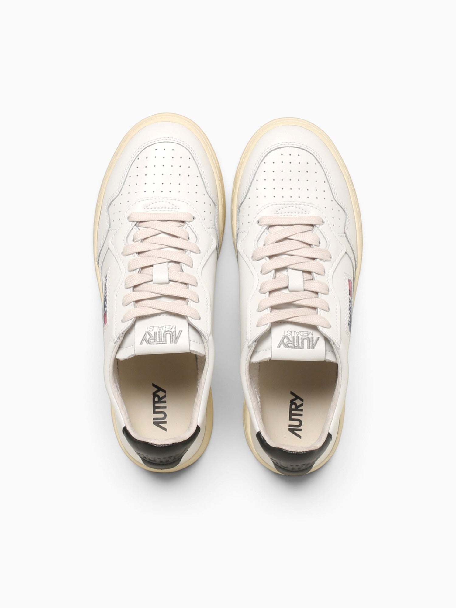 Medalist Low White Black leather White Multi / 40 / M