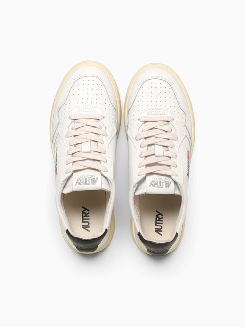Medalist Low White Black leather White Multi / 40 / M