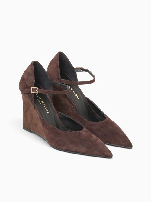 Hana 3 T.moro Velour Brown / 36 / M