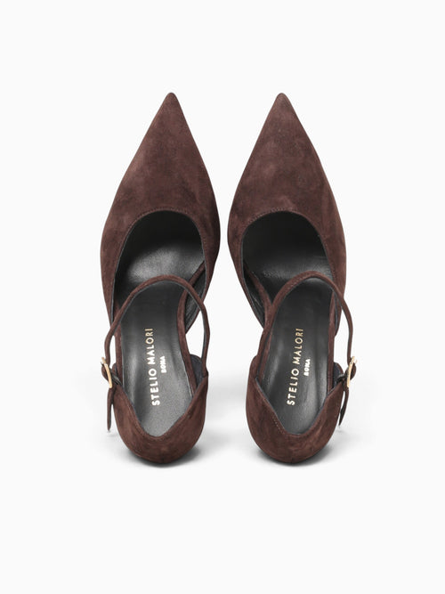 Hana 3 T.moro Velour Brown / 36 / M