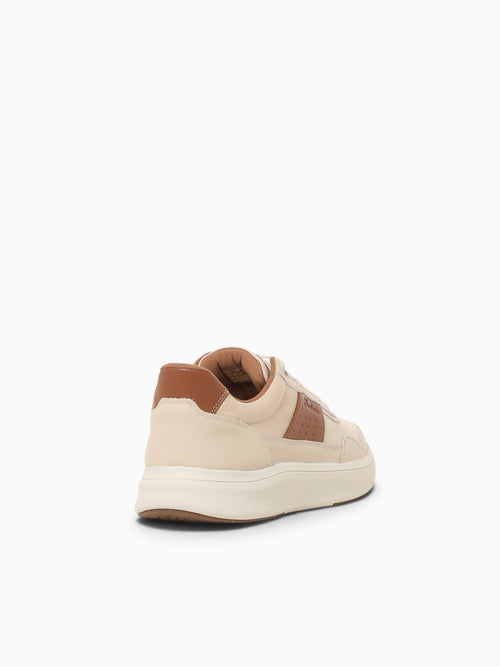 Crosstour Casual Lace Up Cream Cognac Natural / 7 / M