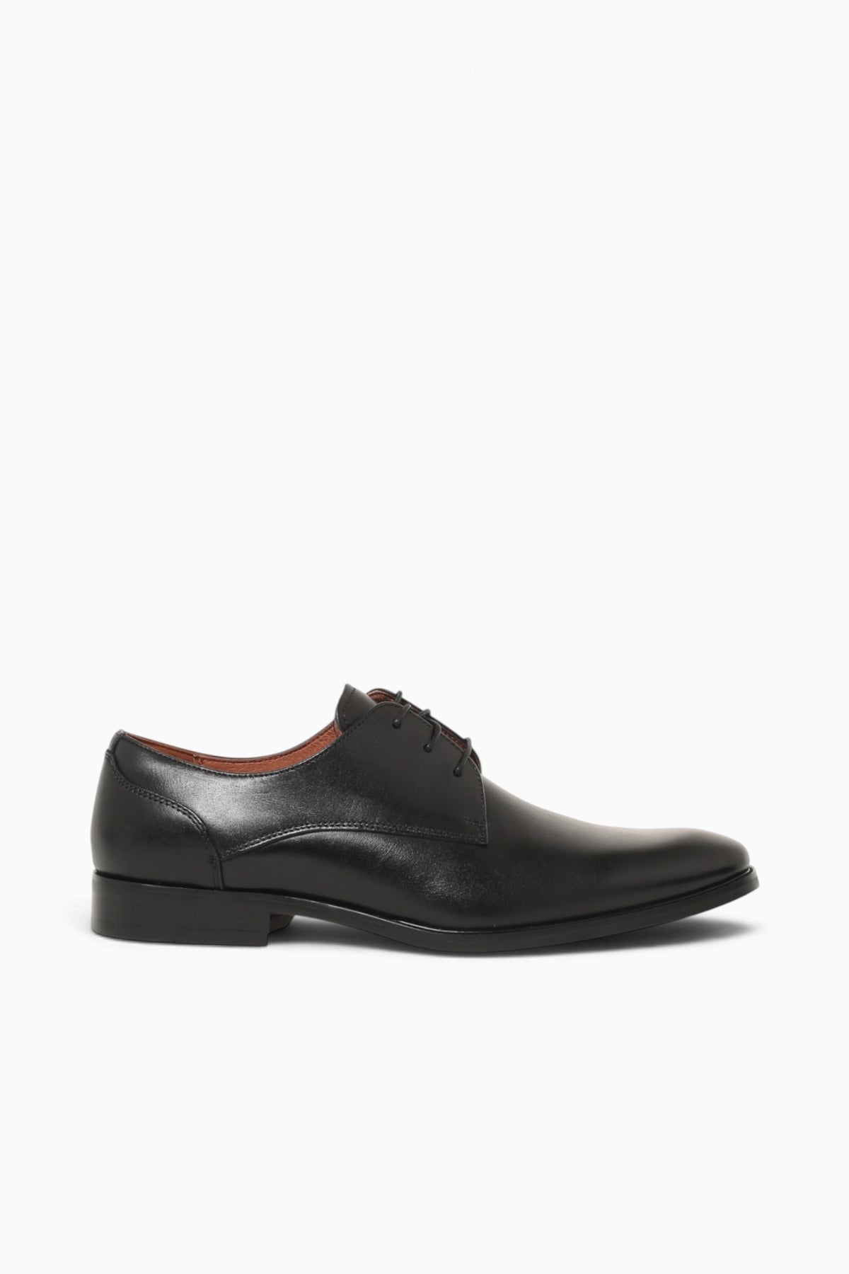 Sorrento Lux Plain Toe Black Leather Black / 7 / M