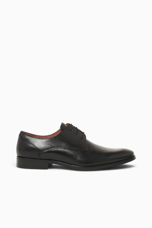 Sorrento Lux Plain Toe Black Leather Black / 7 / M