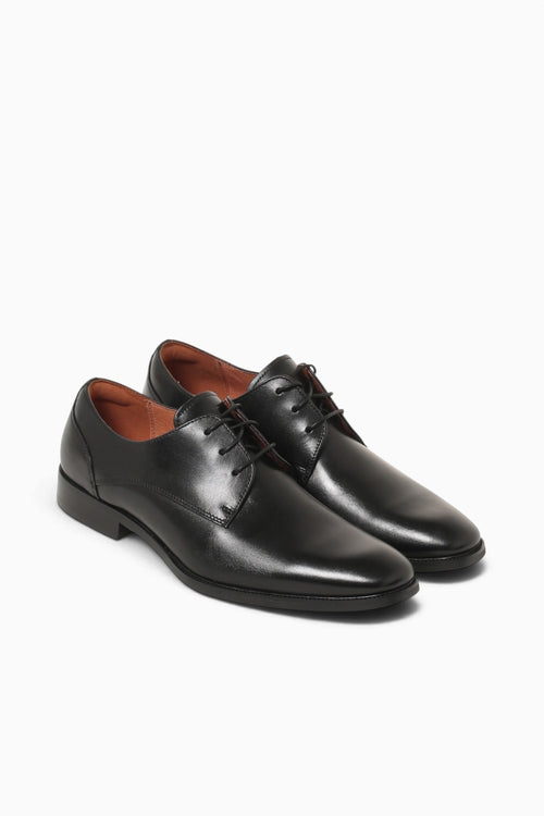 Sorrento Lux Plain Toe Black Leather Black / 7 / M