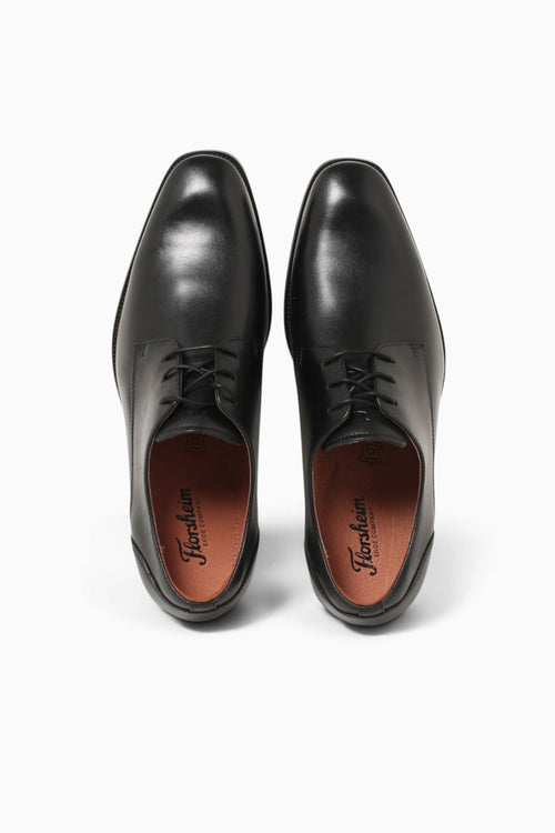 Sorrento Lux Plain Toe Black Leather Black / 7 / M