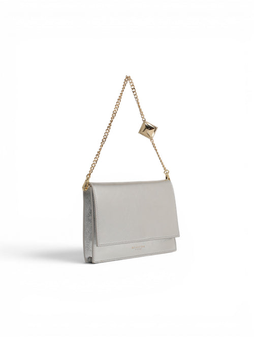 Eliza Shoulder Bag Silver Silver