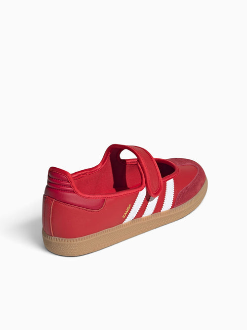 Samba Jane W Scarlet Red leather Red / 4.5 / M