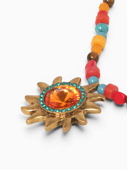 Nec Beaded Sun Multi