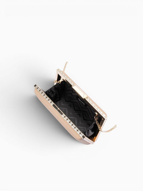 Sammy Crystal Box Natural Beige