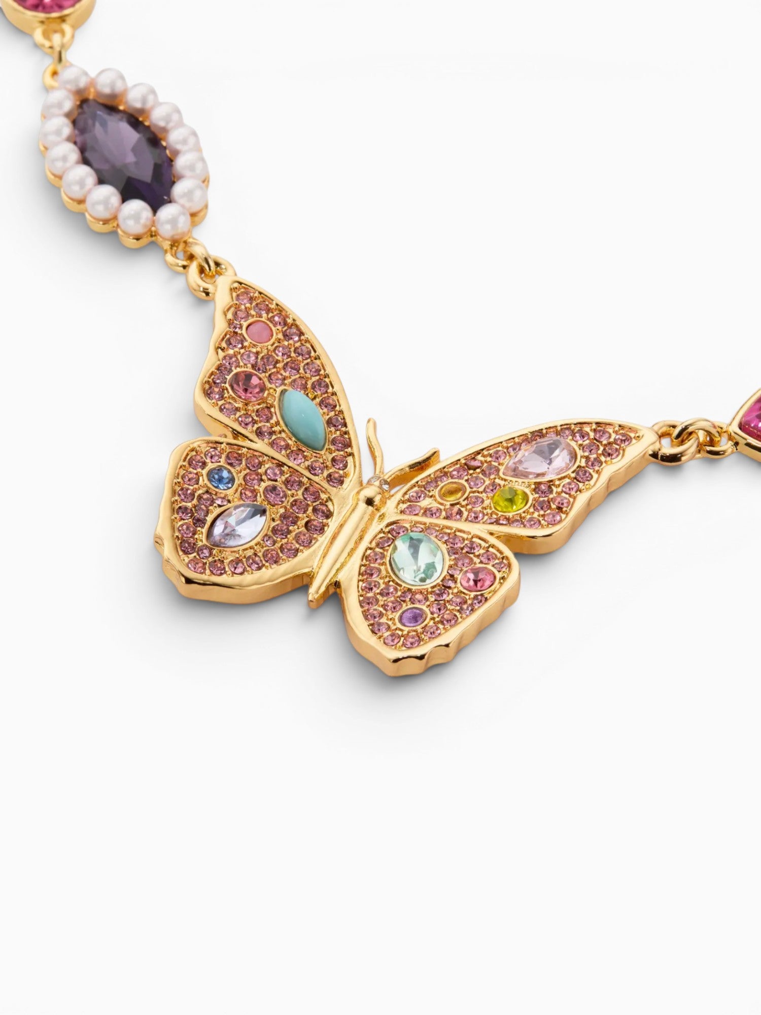 Nec Butterfly Gemstone Multi