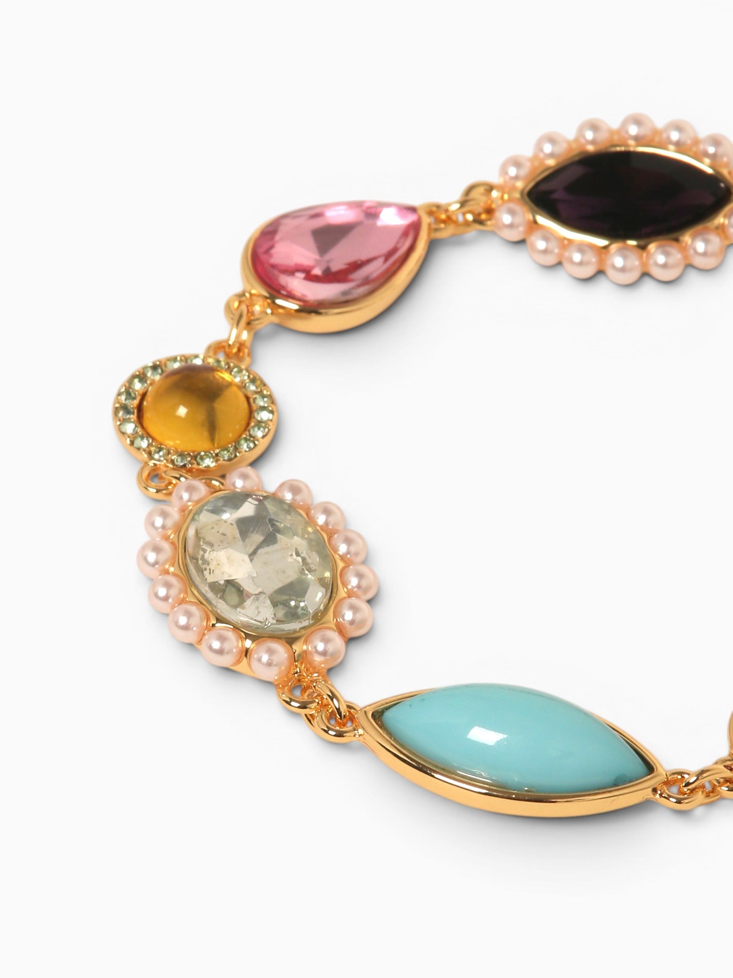 Bra Mixed Gemstone Multi