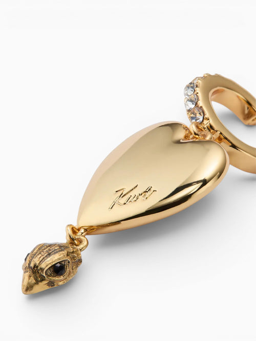 Ea Heart Eagle Drop Gold