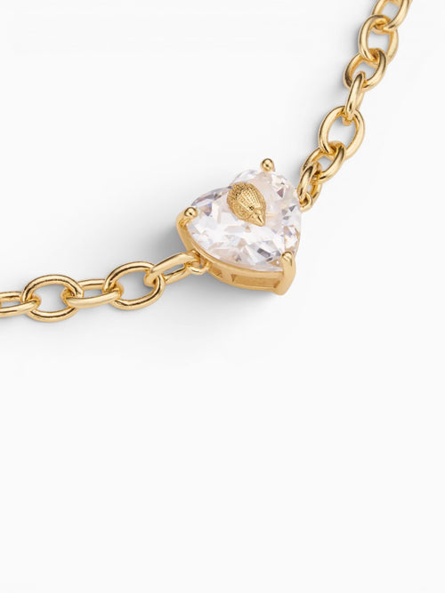 Bra Crystal Heart Flex Gold