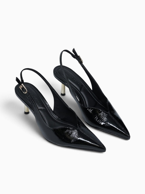 Jolie Preto Verniz Show Black / 5 / M