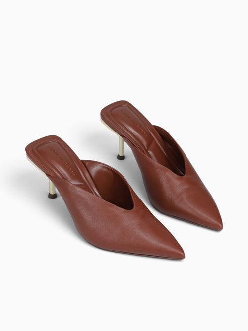 Jolina Tabacco Couro Liss Medium Brown / 5 / M