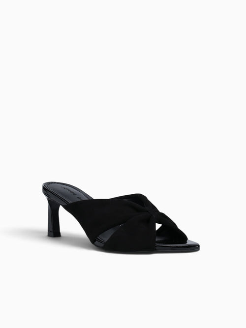 Jory Preto Kid Suede Verniz Black / 5 / M
