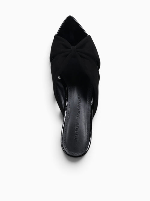 Jory Preto Kid Suede Verniz Black / 5 / M