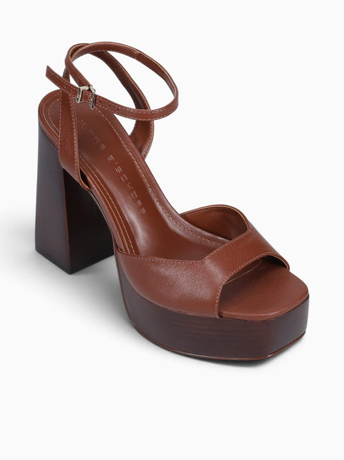 Joscelyn Tabacco Couro Liss Medium Brown / 5 / M