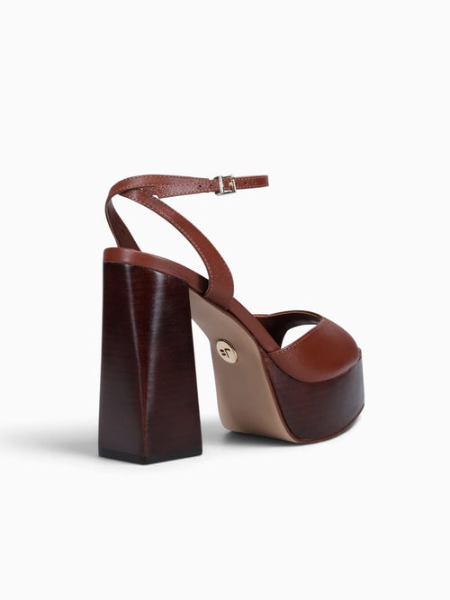 Joscelyn Tabacco Couro Liss Medium Brown / 5 / M