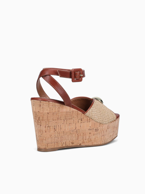 Arlene Wood Natural torino Palha Natural / 5 / M
