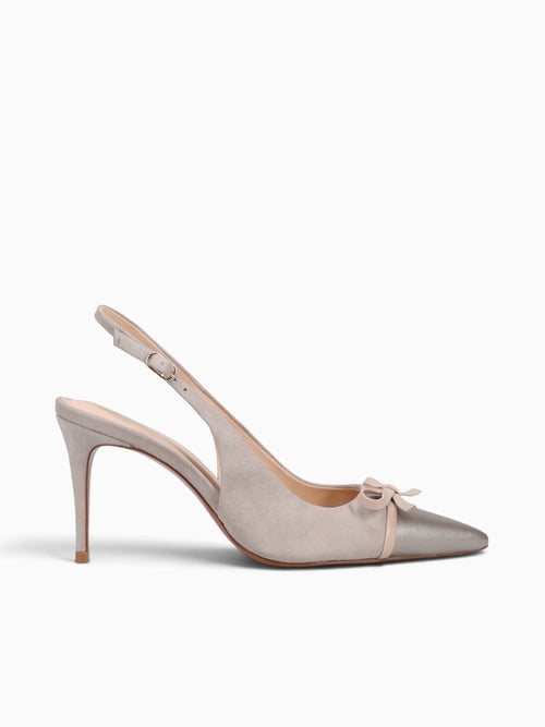 Gail Beachwood Kid Suede Taupe / 5 / M