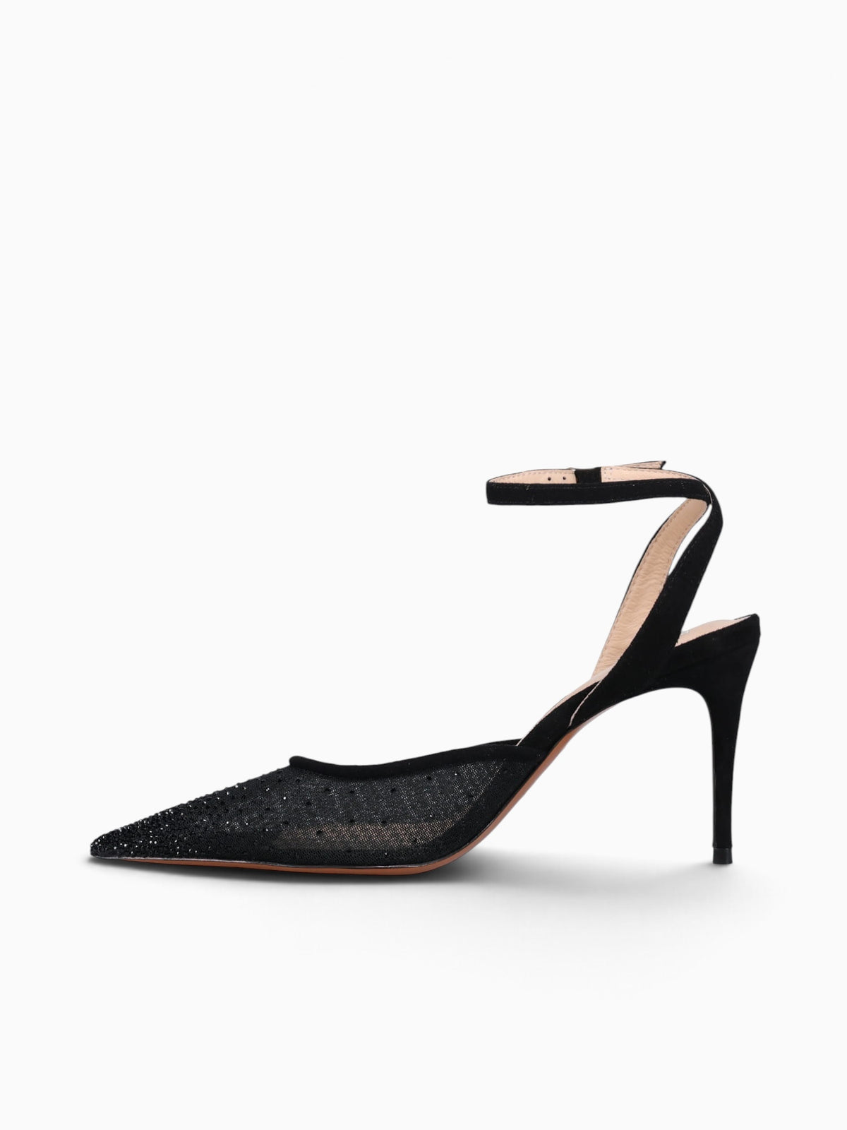 Gaines Preto Preto tela Kid suede Black / 5 / M