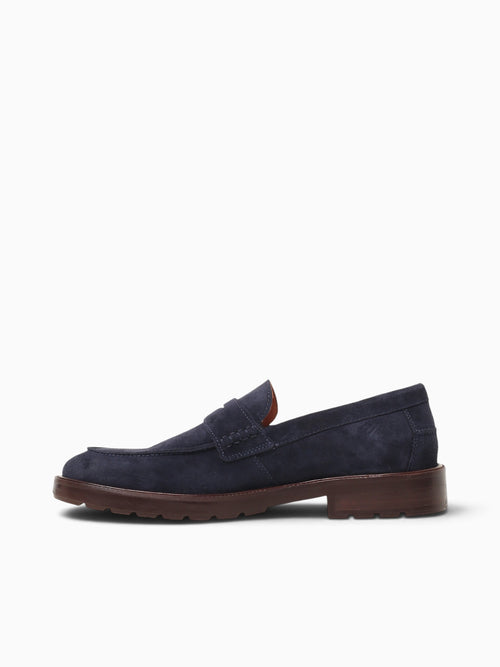Samran Indigo Blue Camurca Blue / 7 / M