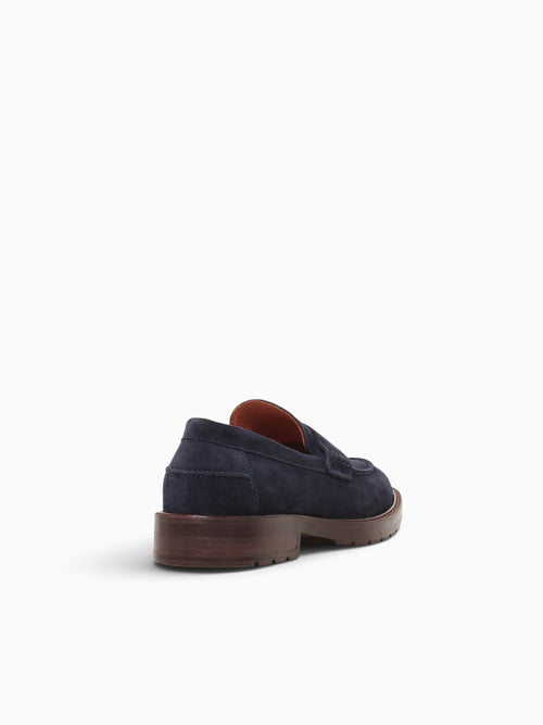 Samran Indigo Blue Camurca Blue / 7 / M