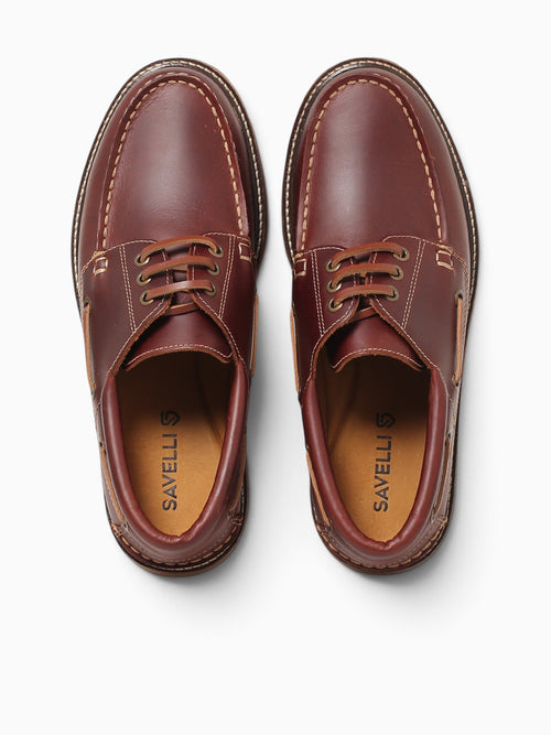 Samu Whisky Leather Medium Brown / 7 / M