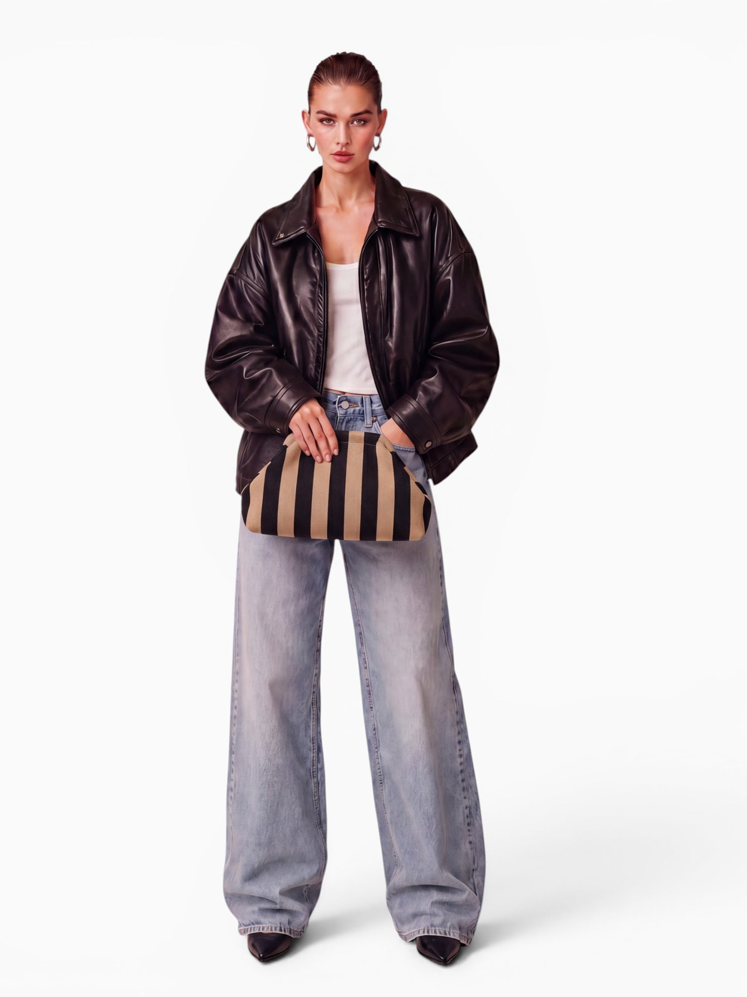 City Girl Pouch Brown Brown