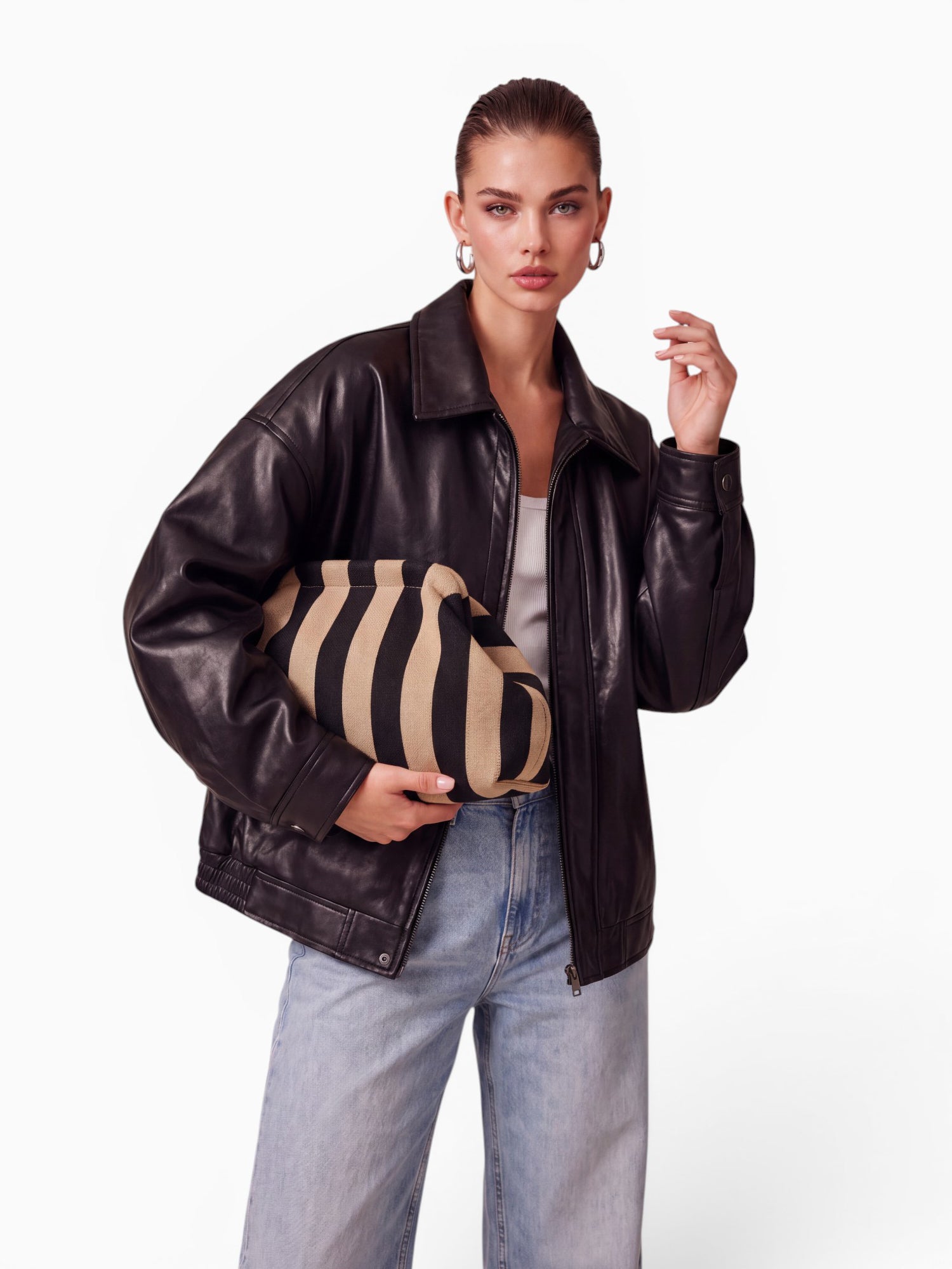 City Girl Pouch Brown Brown