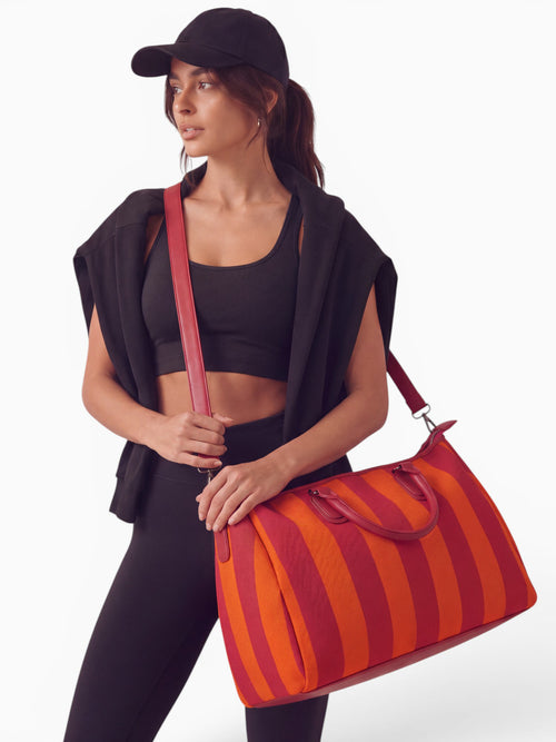 City Girl Travel Bag Red Red