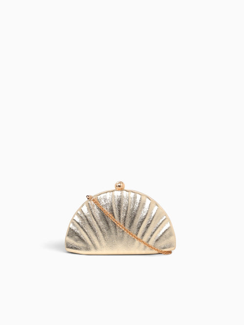 Fan Box Bag Gold Gold