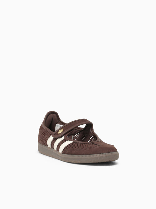 Samba Jane W Brown Off wht textile Brown / 4 / M