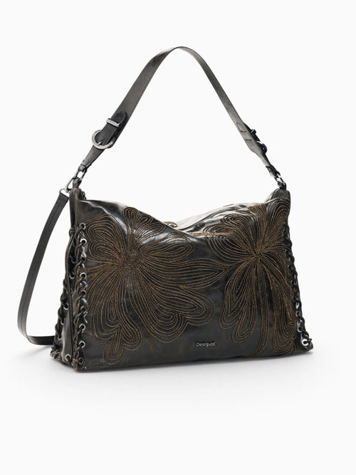 Leira Med Shoulder Bag Brown Brown