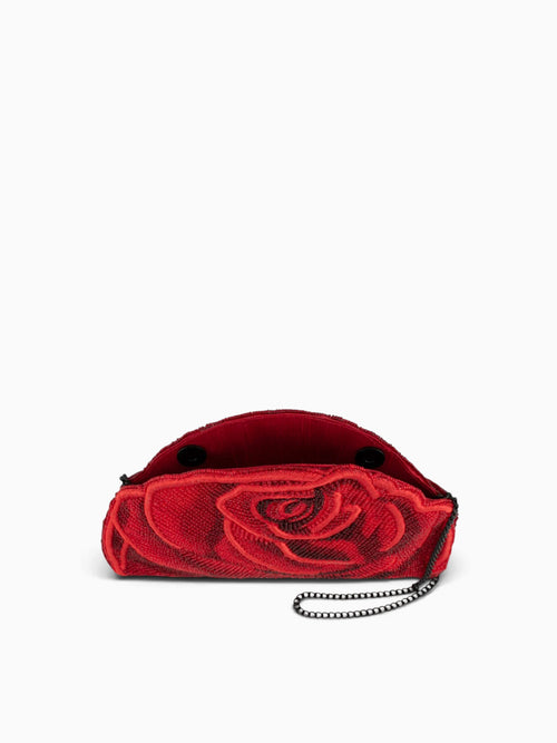 Petal Passion Clutch Red Red