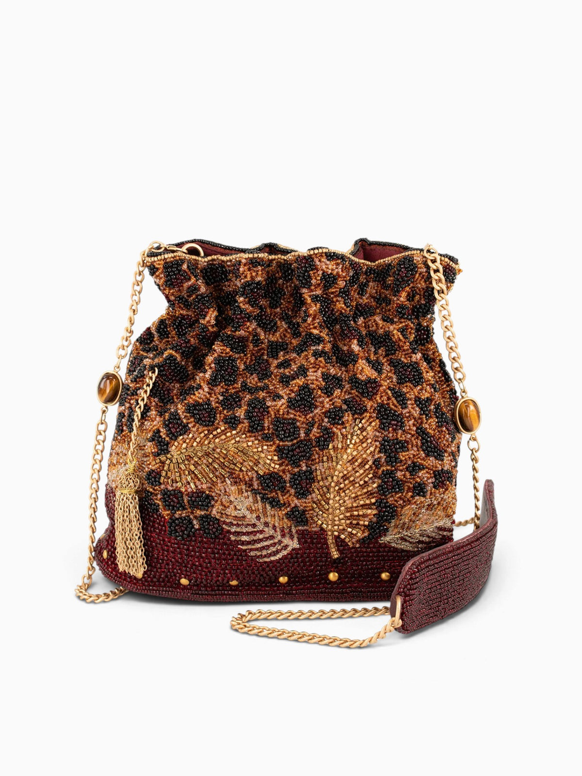 A Little Wild Shoulder Bag Brown Multi Brown Multi
