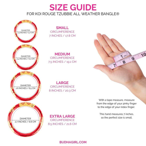 Koi Rouge Tzubbie All Weather Bangle (AWB)